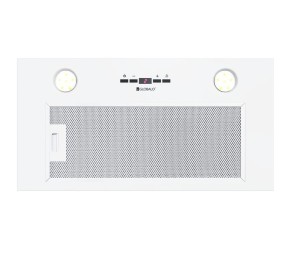 GLOBALO Okap kuchenny podszafkowy do zabudowy  LAIZENO 60.2 LINIA DESIGN kolor WHITE-DARMOWA DOSTAWA