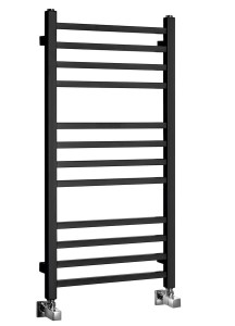 SAPHO Grzejnik łazienkowy METRO 45x89 cm 266W kolor czarny mat IR400TB