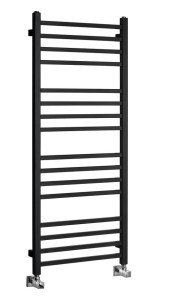 SAPHO Grzejnik łazienkowy METRO 50x120 cm 386W kolor czarny mat IR410TB