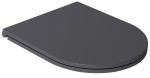 ISVEA - Deska sedesowa wypinana wolnoopadająca INFINITY Slim Soft Close kolor ANTRACYT 40KF0522I