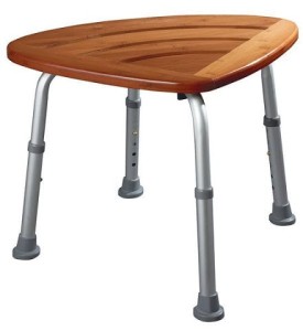 RIDDER - Taboret łazienkowy asymetryczny bambus A00502081