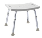 RIDDER - Taboret łazienkowy prostokątny  biały A00601101