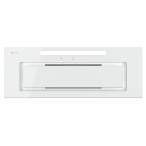 GLOBALO Okap kuchenny podszafkowy do zabudowy LOTEO 80.4  LINIA DESIGN kolor WHITE-DARMOWA DOSTAWA