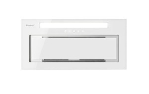 GLOBALO Okap kuchenny podszafkowy do zabudowy LOTEO 60.4 LINIA DESIGN kolor WHITE-DARMOWA DOSTAWA