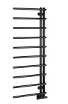 SAPHO Grzejnik łazienkowy JUSTINA 50x124,6 cm 340W kolor czarny mat