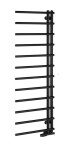 SAPHO Grzejnik łazienkowy JUSTINA 50x151 cm 410W kolor czarny mat
