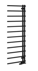 SAPHO Grzejnik łazienkowy JUSTINA 50x151 cm 410W kolor czarny mat