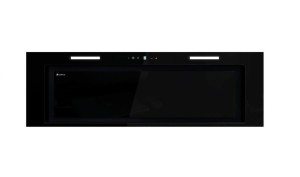 GLOBALO Okap kuchenny podszafkowy do zabudowy MATERI 90.2 LINIA DESIGN kolor BLACK-DARMOWA DOSTAWA