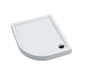 Schedpol Brodzik asymetryczny COMPETIA 80x100x14 Lewy z systemem STABILSOUND 3.0171-Darmowa dostawa