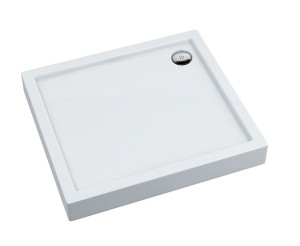 Schedpol Brodzik prostokątny COMPETIA 70x80x14 z systemem STABILSOUND 3.01253-Darmowa dostawa