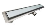Odpływ liniowy 60 cm  SZKŁO BIAŁE