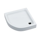 Schedpol Brodzik półokrągły GRANDO PLUS 80x80x17 z systemem STABILSOUND 3.0128-Darmowa dostawa