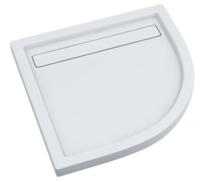 Schedpol Brodzik półokrągły CAMPARO 90x90x6,5 z systemem STABILSOUND PLUS 3.084-Darmowa dostawa