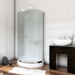 Kabina STYLIO przyścienna 80x100x190 chrom szkło chinchila z powłoką CleanGLASS - Darmowa dostawa