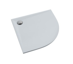 Schedpol Brodzik półokrągły ETRUSCO 80x80x3 z systemem STABILSOUND PLUS 3.463 GRATIS SYFON 90 mm-Darmowa dostawa