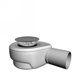 Syfon brodzikowy SPEED ABS chrom KLIK-KLAK