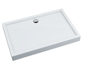 Schedpol Brodzik prostokątny COMPETIA 90x120x14 z systemem STABILSOUND 3.0167-Darmowa dostawa