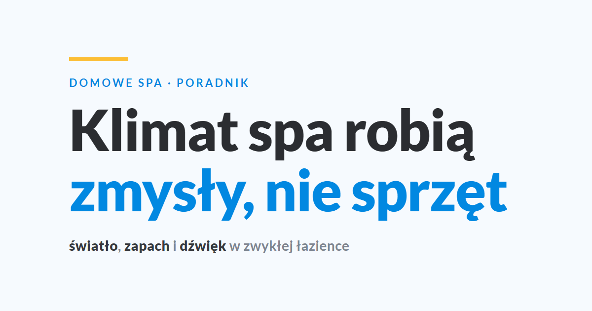 Klimat domowego spa - swiece zapach i muzyka 1785402369